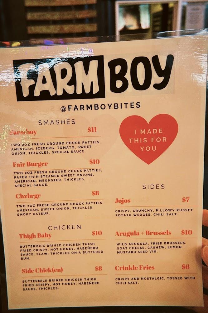 Farmboy Menu image 2