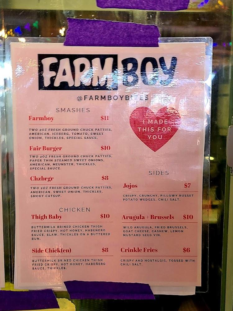 Farmboy Menu image 3